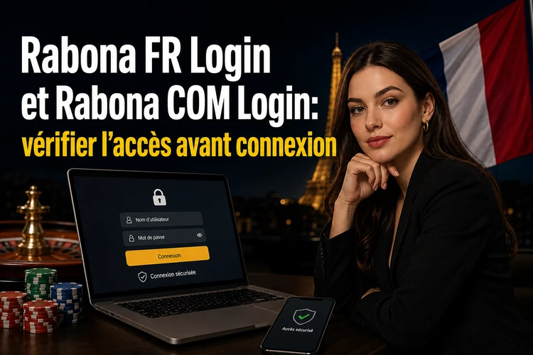 Rabona FR Login et Rabona COM Login: vérifier l’accès avant connexion