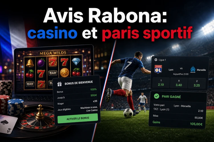 Avis Rabona: différences entre casino et paris sportif